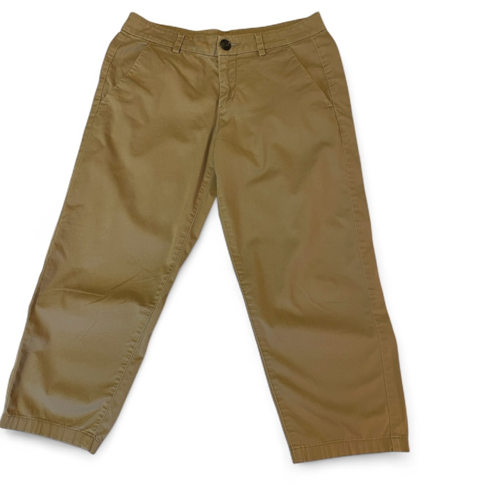 Uniqlo Women’s Khaki Cotton-Blend Chinos